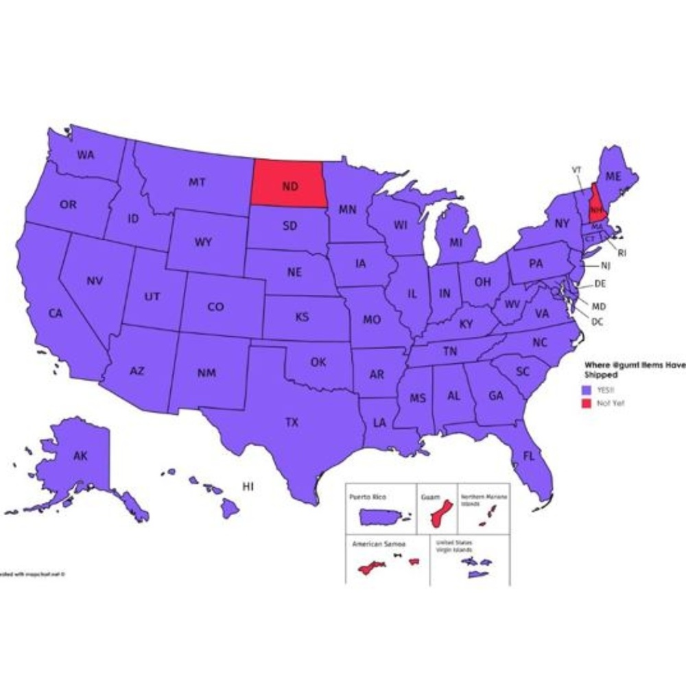 48 out of 50 States!